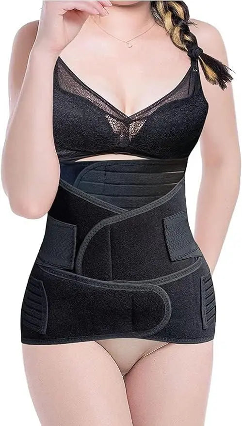 3-in-1 Postpartum Belly Band – Abdominal Belt for Post-Pregnancy Recovery
