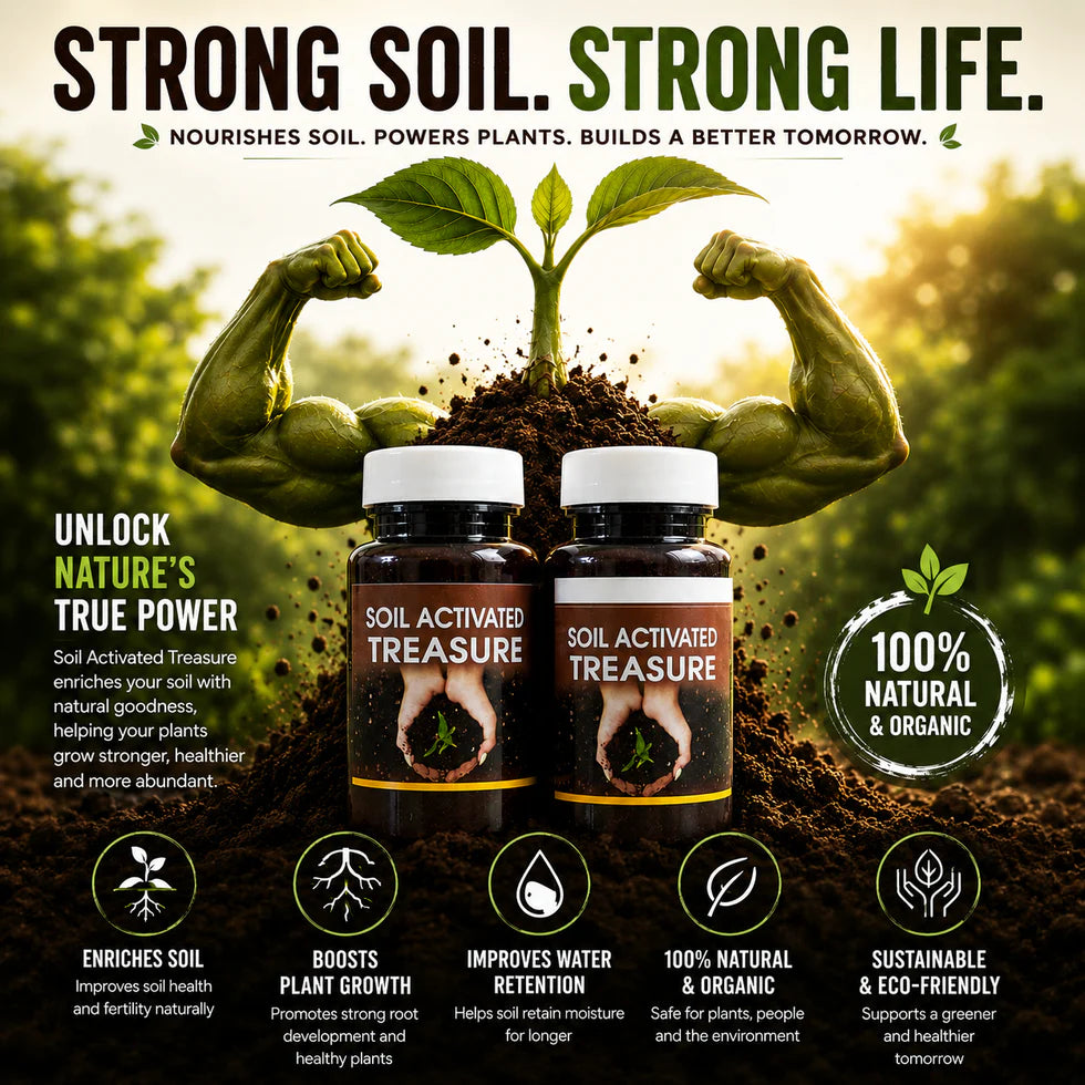 Soil Activated Treasure (Pack of 2)