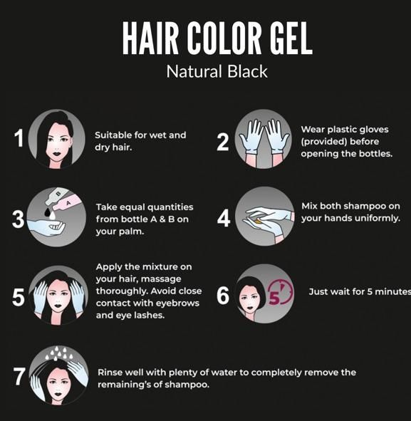 Fruit Vinegar Hair Color Gel (Pack of 2)
